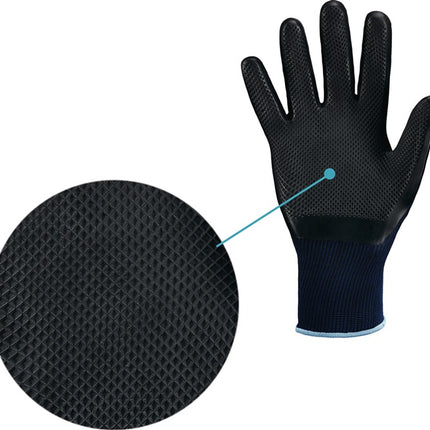 STRONGHAND gants GRIDSTER taille 9 bleu foncé/noir ( 4000391304 )