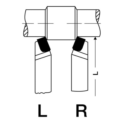 WILKE Outils à charioter DIN 4971 ISO1 10 x 10 mm ( 4118601052 )