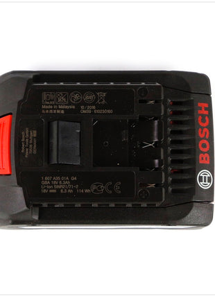 Bosch GBA 18 V 6,3 Ah / 6300 mAh EneRacer Professional Li-Ion Einschub Akku ( 1600A00R1A ) - Toolbrothers