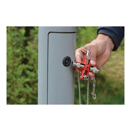 SCHUEBO Clé d'armoire de commande SuBMaster 9 en 1 14 fonctions ( 4000829766 )