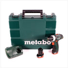 Metabo Power Maxx BS 10,8 Akku Bohrschrauber 10,8V + 2x Akku 2,0Ah + Ladegerät + Koffer ( 600080500 ) - Toolbrothers