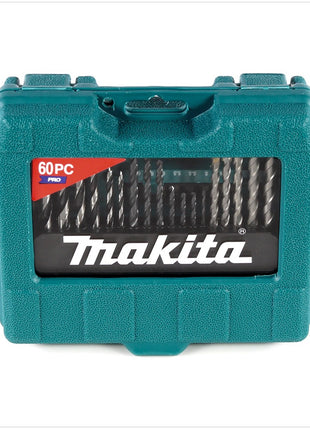 Makita P-90358 PRO Bit & Bohrer Set 60 teiliges Zubehör in praktischer Box - Toolbrothers