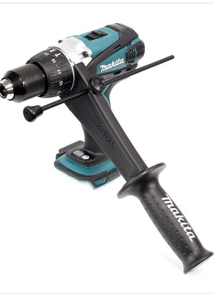 Makita DHP 458 RFJ Akku Schlagbohrschrauber 18V 91Nm im Makpac + 2x 3 Ah Akku + Ladegerät + 60 tlg. Bit und Bohrer Set - Toolbrothers