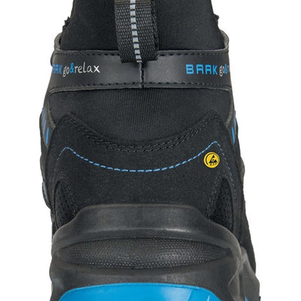 Bottes de sécurité BAAK Hudson taille 42 noir/bleu ( 8002360406 )