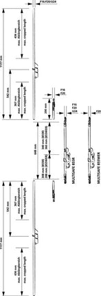 FUHR Têtière de raccordement Multisafe MA Têtière plate 16 mm ( 3000250283 )