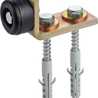 Butoir de porte HELM 360 acier galvanisé, jaune ( 3000255848 )