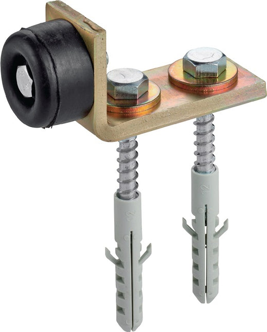 Butoir de porte HELM 360 acier galvanisé, jaune ( 3000255848 )