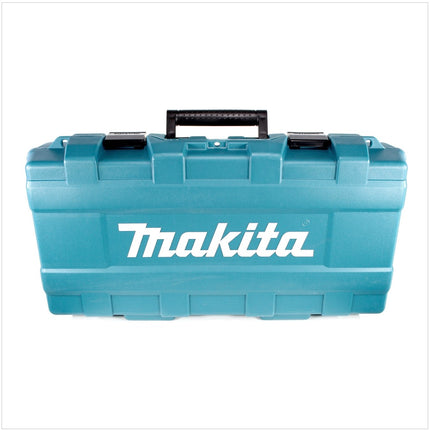 Makita DJR 360 PTJ Scie récipro sans fil 2x 18 V avec boîtier + 2x Batteries BL 1850 5,0 Ah + Double Chargeur