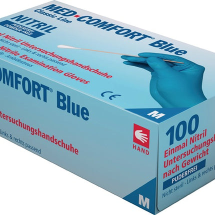 AMPRI Gant jetable Med Comfort Blue taille L bleu ( 4000371516 )