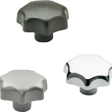 GANTER Poignée en étoile DIN 6336 avec douille filetée ( 4601000858 )