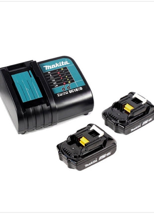 Makita DHP 482 Akku Schlagbohrschrauber 18 V 62 Nm + 2x Akku 2,0 Ah + Ladegerät + Tasche - Toolbrothers