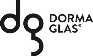 DORMA-GLAS Glastürdrückerpaar Rundform Leichtmetall silber eloxiert ( 3000254517 )