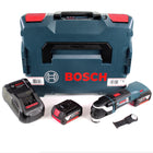 Bosch GOP 18V-28 Akku Multi-Cutter 18V StarlockPlus Brushless + 2x Akku 5,0Ah + Ladegerät + L-Boxx - Toolbrothers