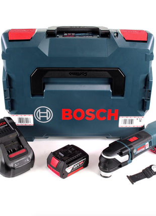 Bosch GOP 18V-28 Akku Multi-Cutter Starlock Plus Brushless + 2x Akku 6,0Ah + Ladegerät + L-Boxx - Toolbrothers