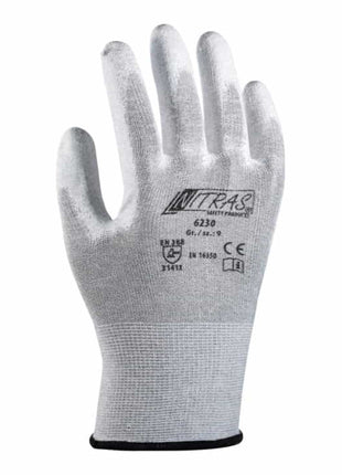 Guantes NITRAS 6230 talla 9 gris/blanco (8000235164)