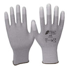 Guantes NITRAS talla 11 gris/blanco (4000371801)