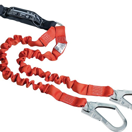 Longe absorbeur d'énergie à sangle MAS Tyger Twin FlexBelt longueur 2 m ( 8002621853 )