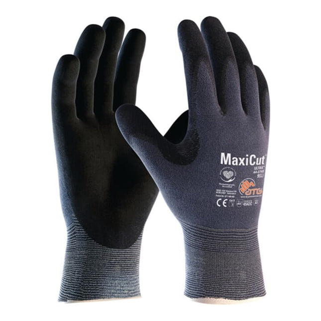 ATG Gant de protection contre les coupures MaxiCut Ultra 44-3745HCT taille 8 bleu/noir ( 8000077716 )