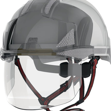 JSP Casque d'escalade industriel EVO(R) VISTAshield(R) Dualswitch(TM) blanc/fumé ( 4000370817 )