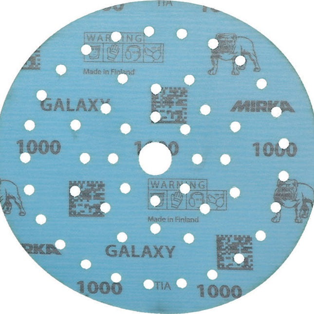 MIRKA disque abrasif adhérent GALAXY Grip Multifit 150 mm grain 1000 ( 4000845351 )