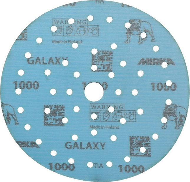MIRKA disque abrasif adhérent GALAXY Grip Multifit 150 mm grain 1000 ( 4000845351 )