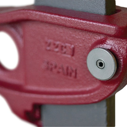 Serre-joint à vis haute performance PIHER Maxipress F portée 400 mm saillie 120 mm (4000831002)