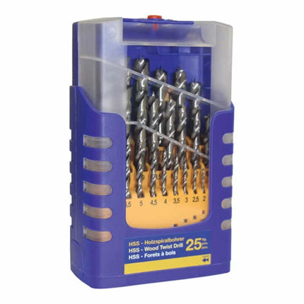 FISCH-TOOLS Jeu de forets bois 013G 25 pièces ( 4000863170 )