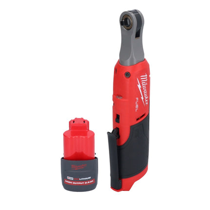 Milwaukee M12 FHIR14-251 Clé à cliquet sans fil 12 V 47 Nm 1/4" Brushless + 1x batterie 2,5 Ah - sans chargeur