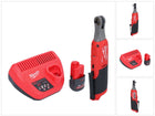 Cliquet à batterie Milwaukee M12 FHIR14-251 12 V 47 Nm 1/4