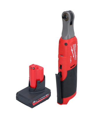 Cliquet à batterie Milwaukee M12 FHIR14-501 12 V 47 Nm 1/4" brushless + 1x batterie 5,0 Ah - sans chargeur