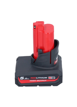 Milwaukee M12 FHIR14-501 Akku Ratsche 12 V 47 Nm 1/4" Brushless + 1x Akku 5,0 Ah - ohne Ladegerät