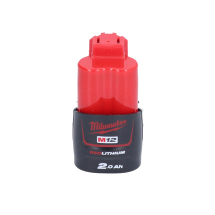 Milwaukee M12 BCST-201 Batterie agrafeuse 12 V 19 x 25.4 mm + 1x batterie 2.0 Ah - sans kit chargeur