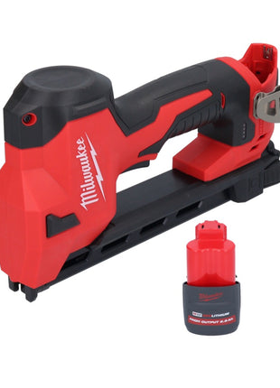 Milwaukee M12 BCST-251 Batterie agrafeuse 12 V 19 x 25,4 mm + 1x batterie 2,5 Ah - sans chargeur