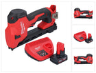 Milwaukee M12 BCST-401 Akku Tacker 12 V 19 x 25,4 mm + 1x Akku 4,0 Ah + Ladegerät