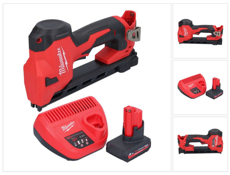 Milwaukee M12 BCST-501 Agrafeuse sans fil 12 V 19 x 25,4 mm + 1x batterie 5,0 Ah + chargeur