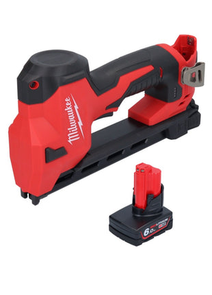 Milwaukee M12 BCST-601 Agrafeuse sans fil 12 V 19 x 25.4 mm + 1x batterie 6.0 Ah - sans chargeur