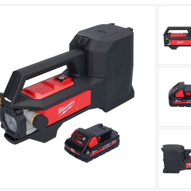Pompe de transfert de batterie Milwaukee M18 BTP-301 18 V 1817 l/h + 1x batterie 3,0 Ah - sans chargeur