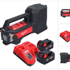 Pompe de transfert de batterie Milwaukee M18 BTP-502 18 V 1817 l/h + 2x batteries 5,0 Ah + chargeur