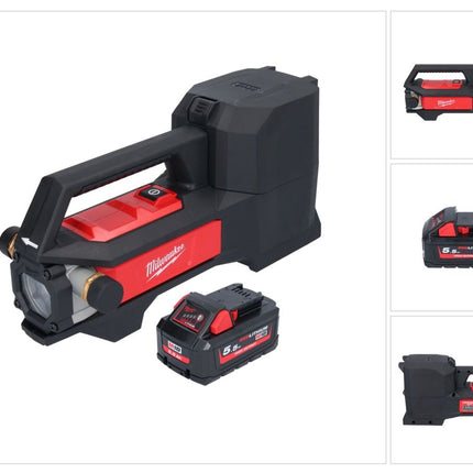 Pompe de transfert de batterie Milwaukee M18 BTP-551 18 V 1817 l/h + 1x batterie 5,5 Ah - sans chargeur