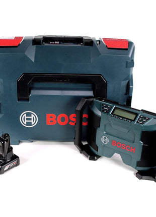 Bosch GPB 12V-10 Akku Baustellenradio 12V + 1x Akku 6,0Ah + L-Boxx - ohne Ladegerät - Toolbrothers