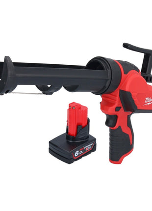 Pistolet à cartouche sans fil Milwaukee M12 PCG/310-601 12 V 310 ml + 1x batterie 6,0 Ah - sans chargeur