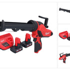Pistolet à cartouche à batterie Milwaukee M12 PCG/310-602 12 V 310 ml + 2x batteries 6,0 Ah + chargeur