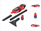 Aspirador de batería Milwaukee M12 HV-251 12 V + 1x batería 2,5 Ah - sin cargador