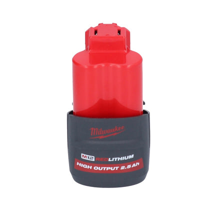 Aspirateur à batterie Milwaukee M12 HV-251 12 V + 1x batterie 2,5 Ah - sans chargeur