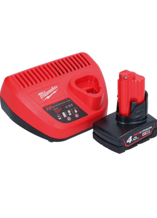 Odkurzacz akumulatorowy Milwaukee M12 HV-401 12 V + 1x akumulator 4,0 Ah + ładowarka