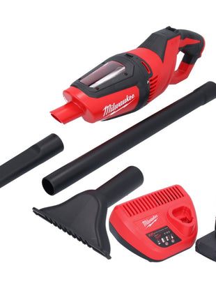 Aspirateur à batterie Milwaukee M12 HV-501 12 V + 1x batterie 5,0 Ah + chargeur