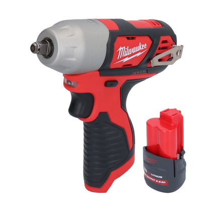 Milwaukee M12 BIW38-251 Clé à choc sans fil 12 V 135 Nm 3/8 + 1x batterie 2,5 Ah - sans chargeur