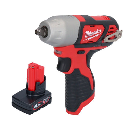 Milwaukee M12 BIW38-401 Clé à choc sans fil 12 V 135 Nm 3/8 + 1x batterie 4,0 Ah - sans chargeur