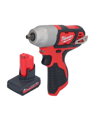 Milwaukee M12 BIW38-501 Akku Schlagschrauber 12 V 135 Nm 3/8˝ + 1x Akku 5,0 Ah - ohne Ladegerät