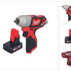 Milwaukee M12 BIW38-601 Clé à choc sans fil 12 V 135 Nm 3/8 + 1x batterie 6,0 Ah - sans chargeur